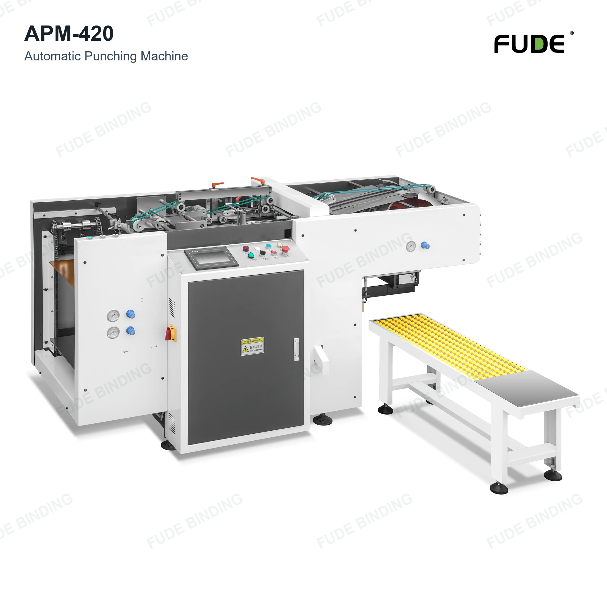 APM-420 Avtomatski stroj za luknjanje papirja in platnic, 420 mm
